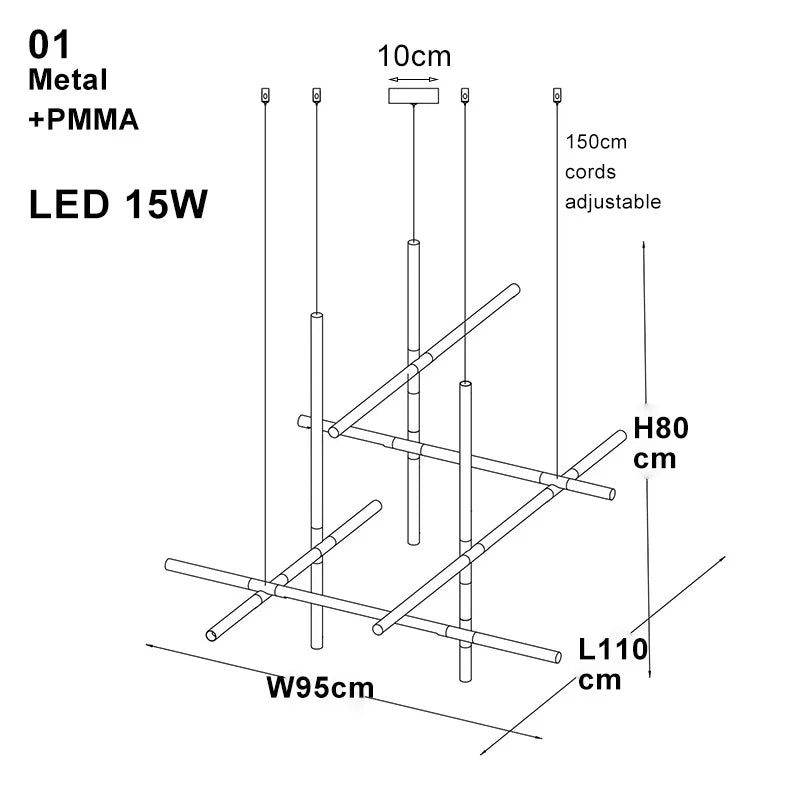 Stralix Minimalist Chandeliers