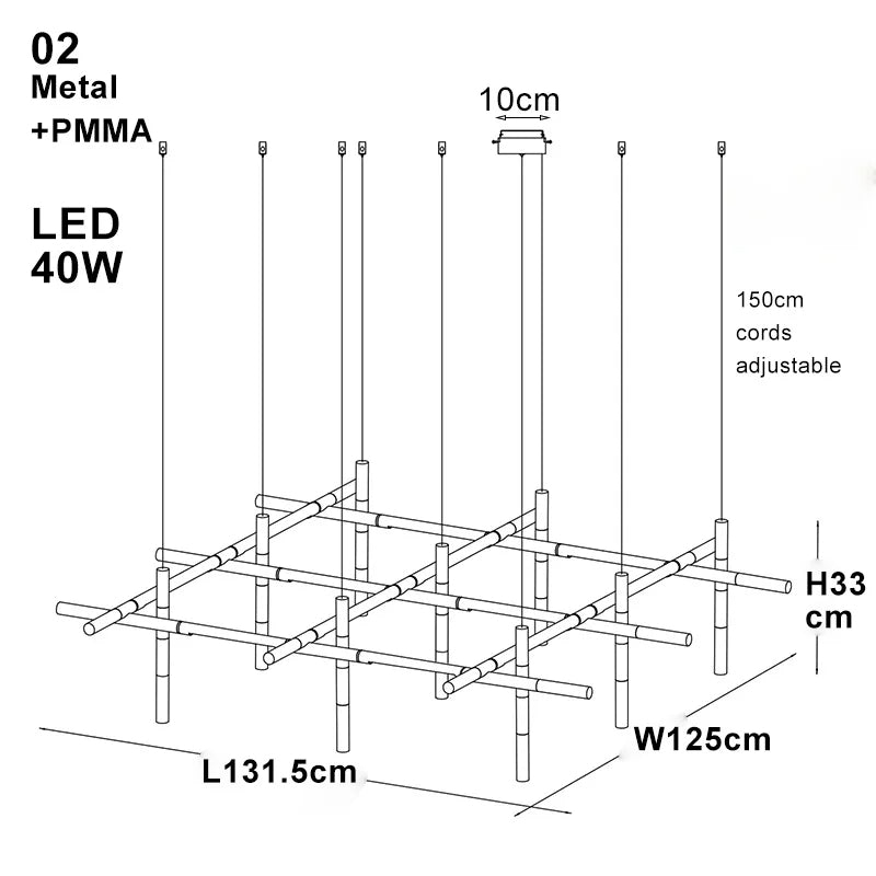 Stralix Minimalist Chandeliers