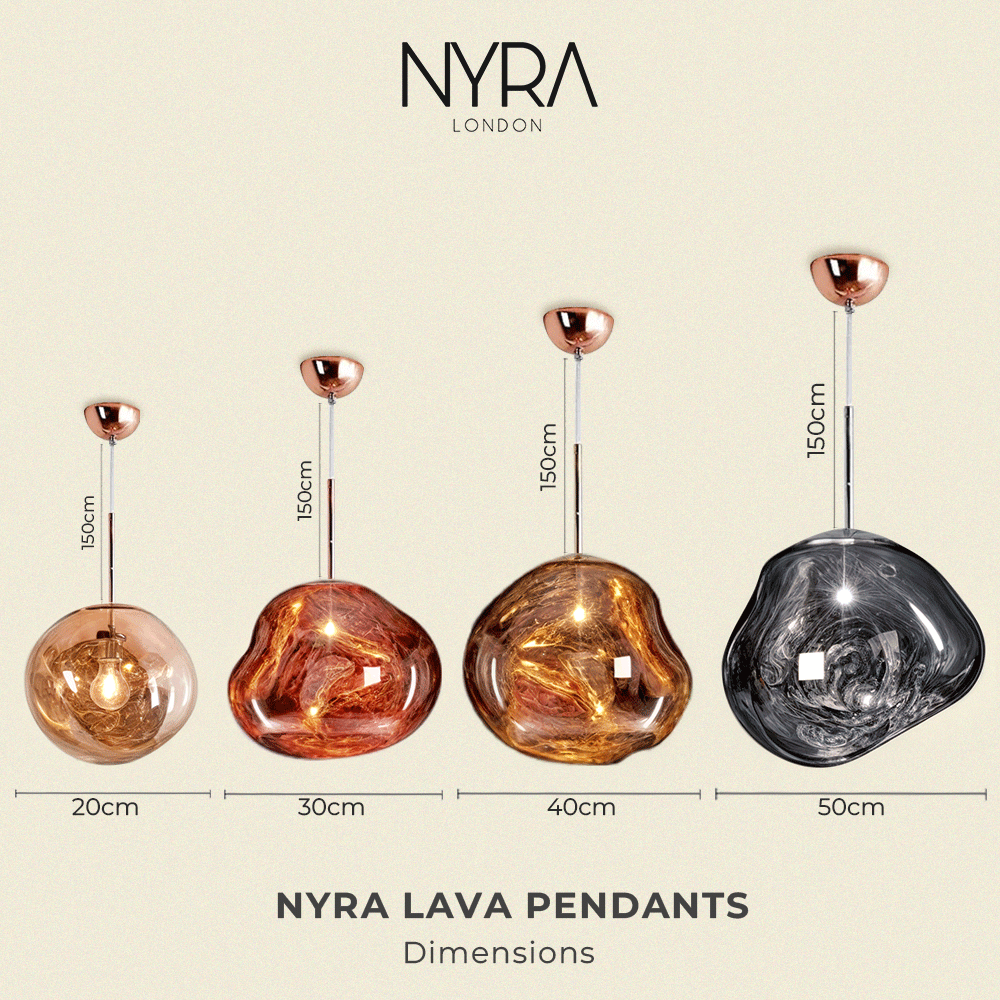 NYRA Luna Resin Pendants