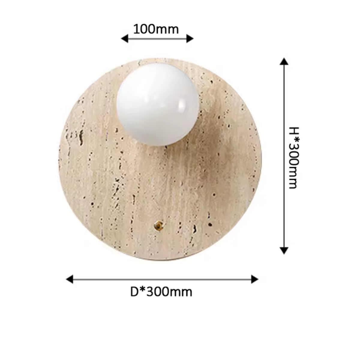 Cave Stone Wall Lamp