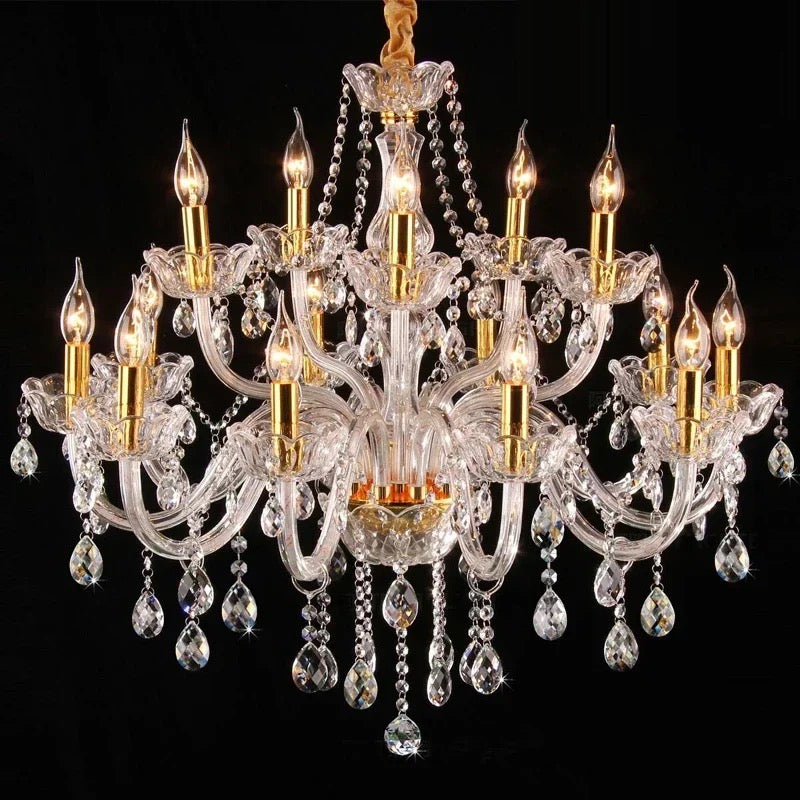 NYRA Italian K9 Candlestick Chandelier