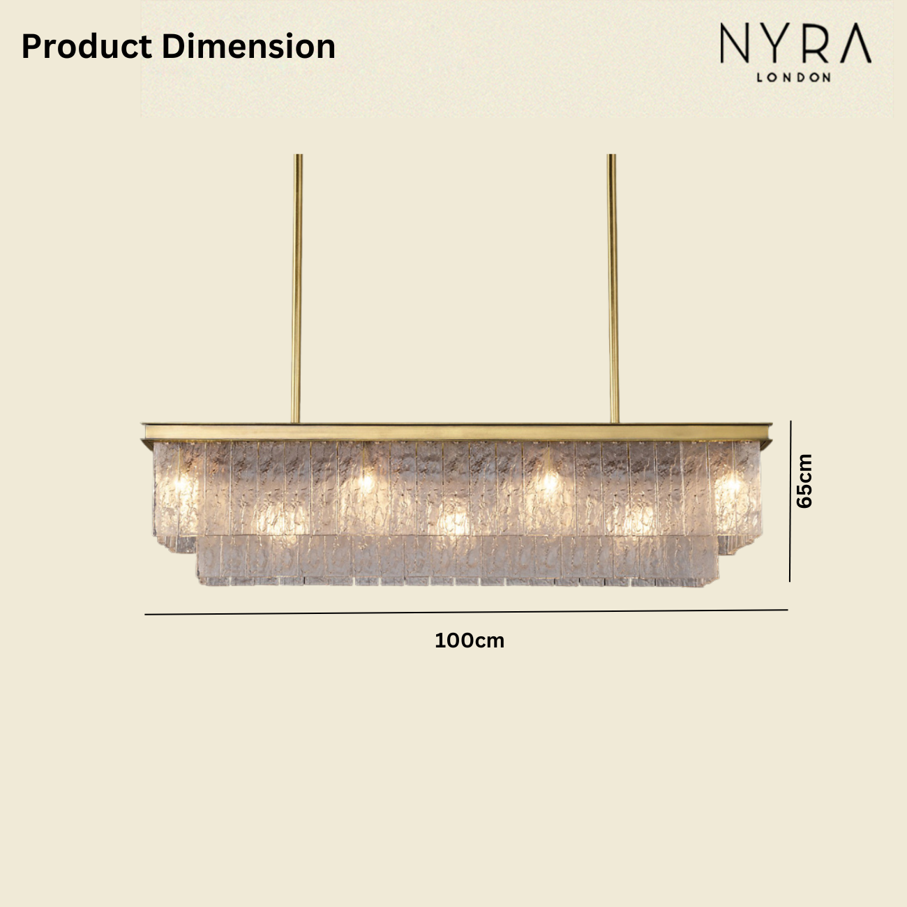 Belmont Glass Chandelier collection