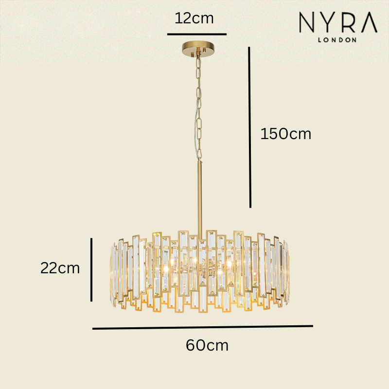 Lumora Modern Crystal Chandelier
