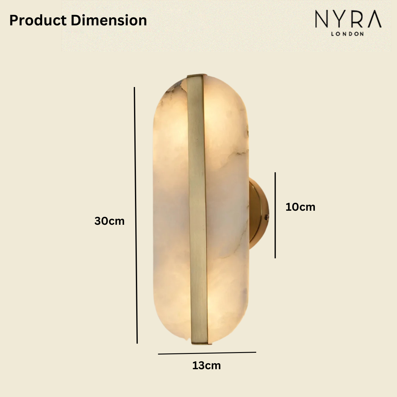 Seren Alabaster Wall Lamp