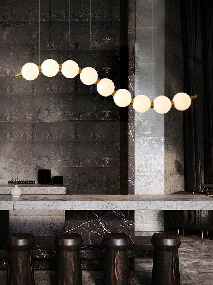 Vera Pearl Spiral Chandelier