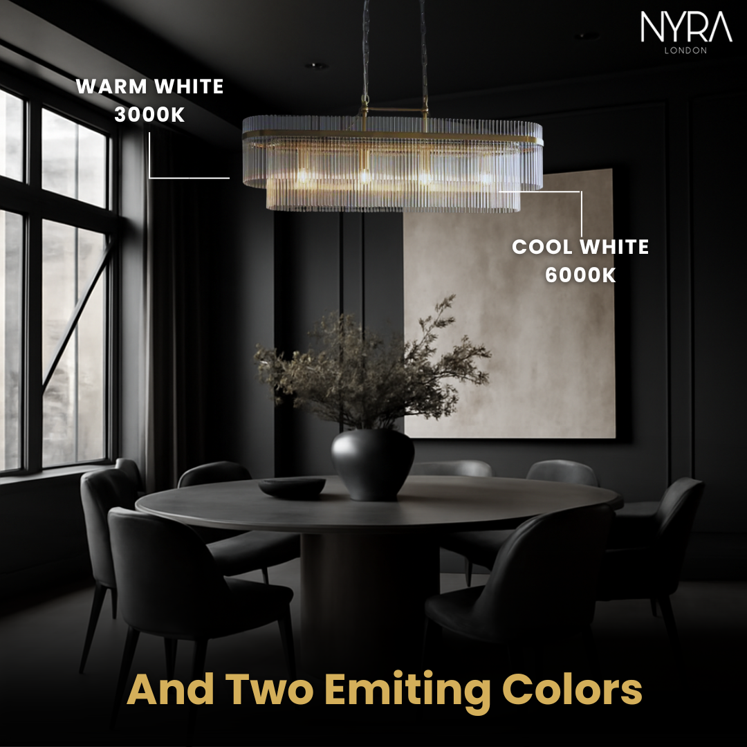 Astralis Rectangular Tube Chandelier