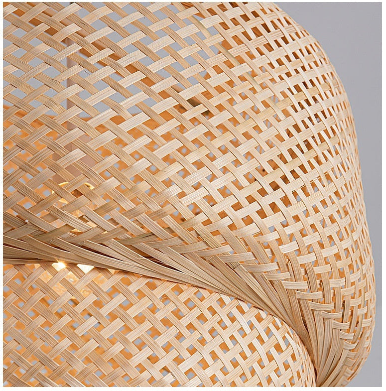 Evra Woven Rattan Pendant