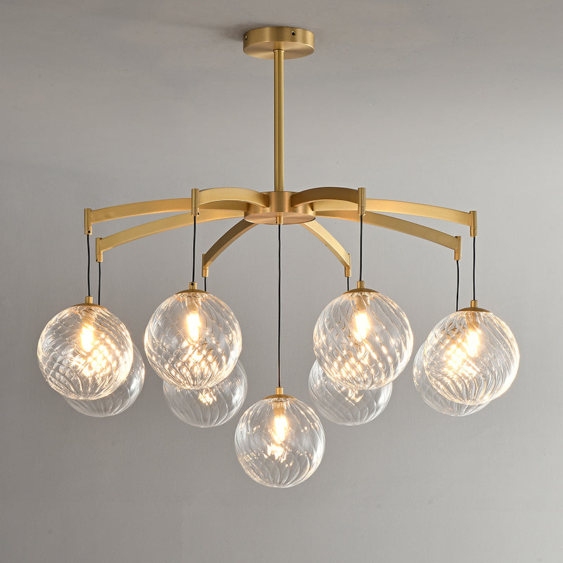 Shineza Modern Bubble Glass Ball Chandeliers