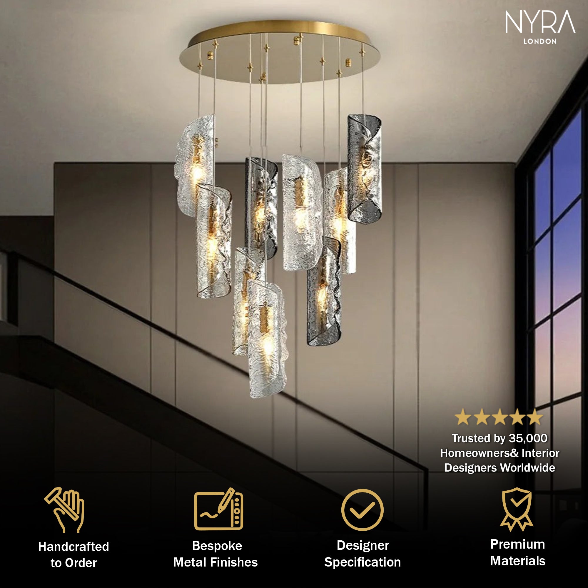 Clario Glass Pendant