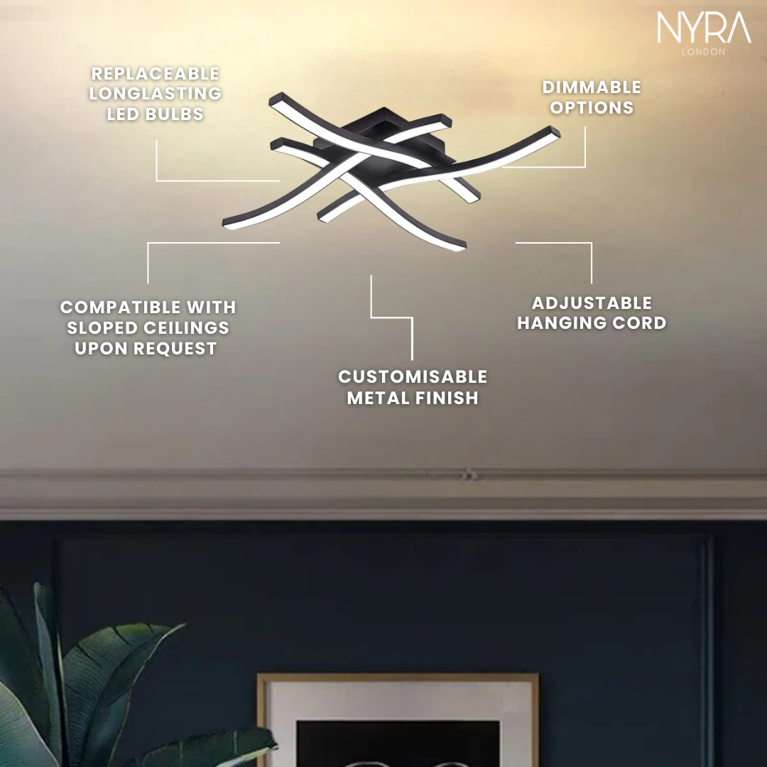 Fork Ceiling Lamp