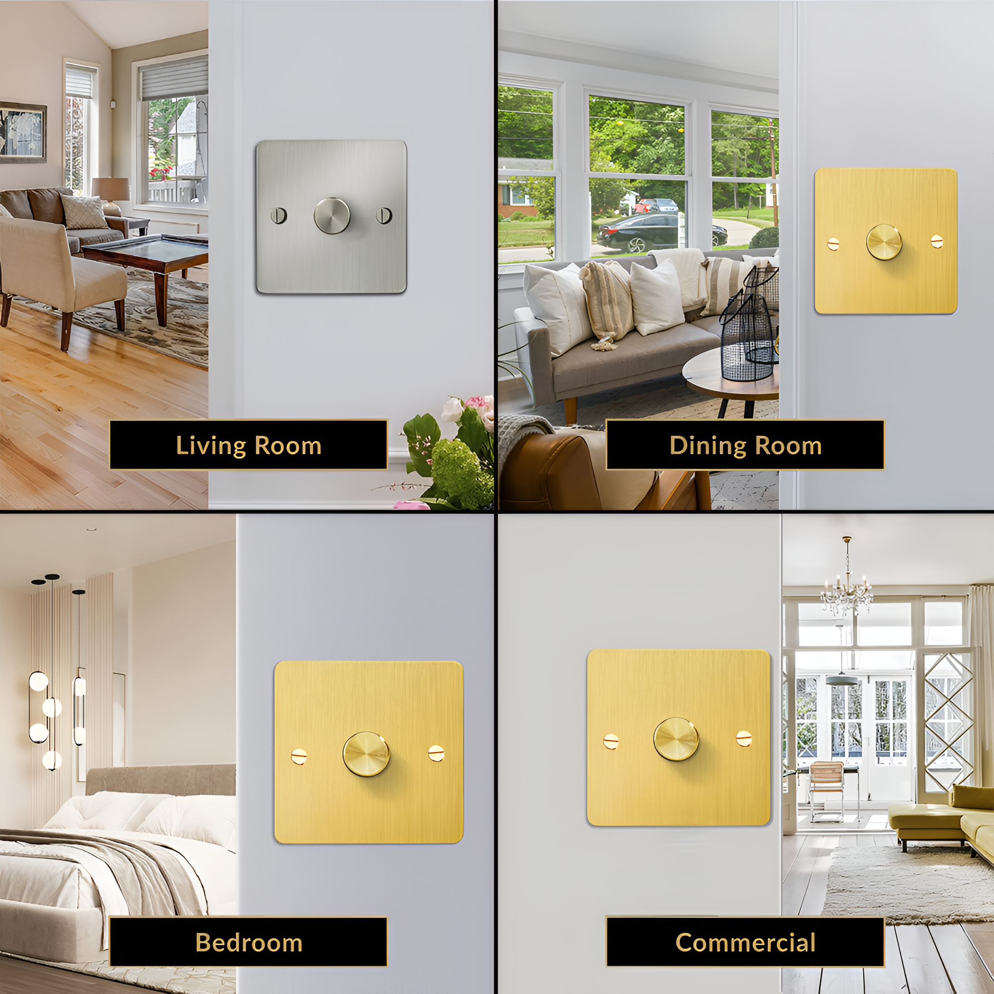 NYRA Customisable Dimmer Switches