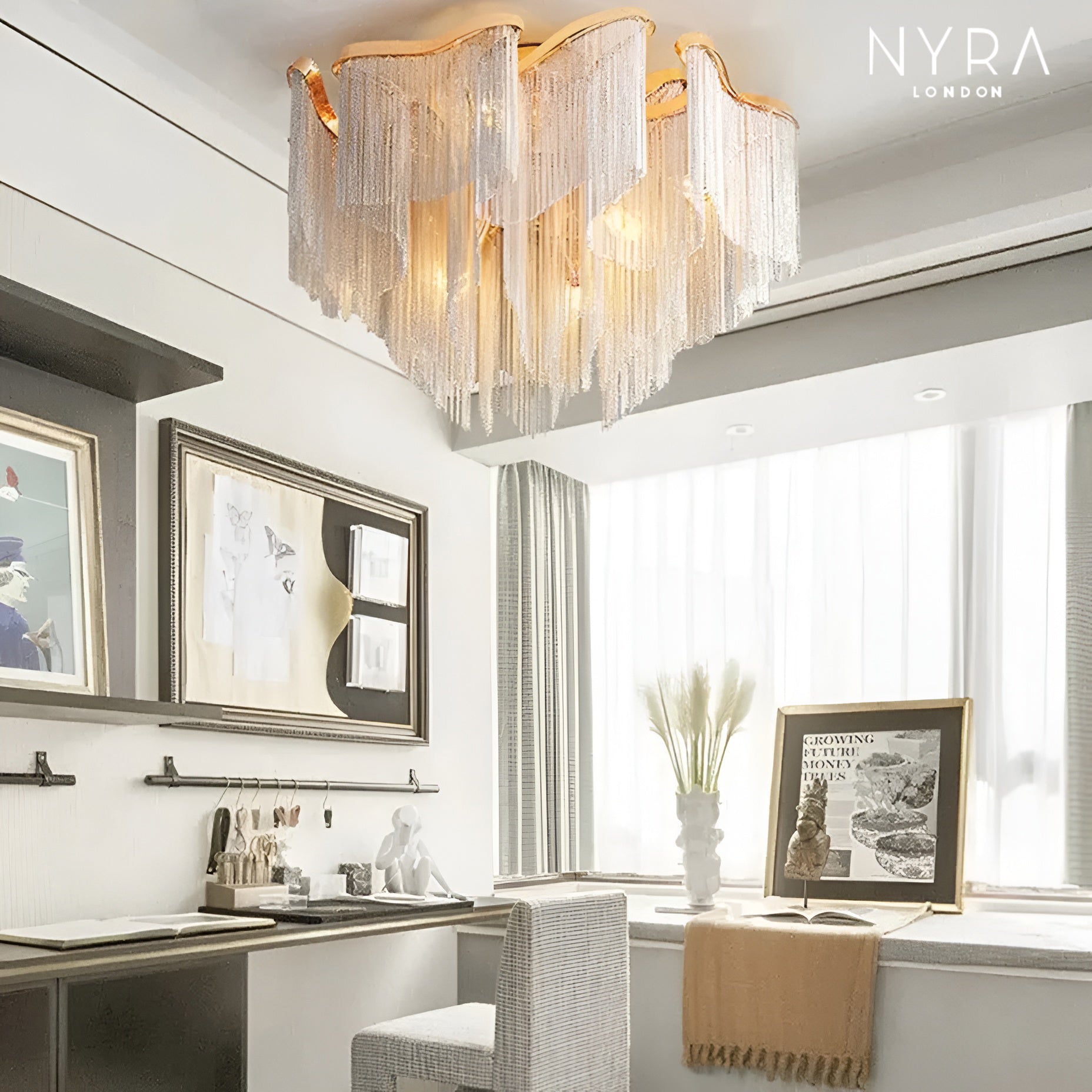 Lorea Tassel Ceiling Light