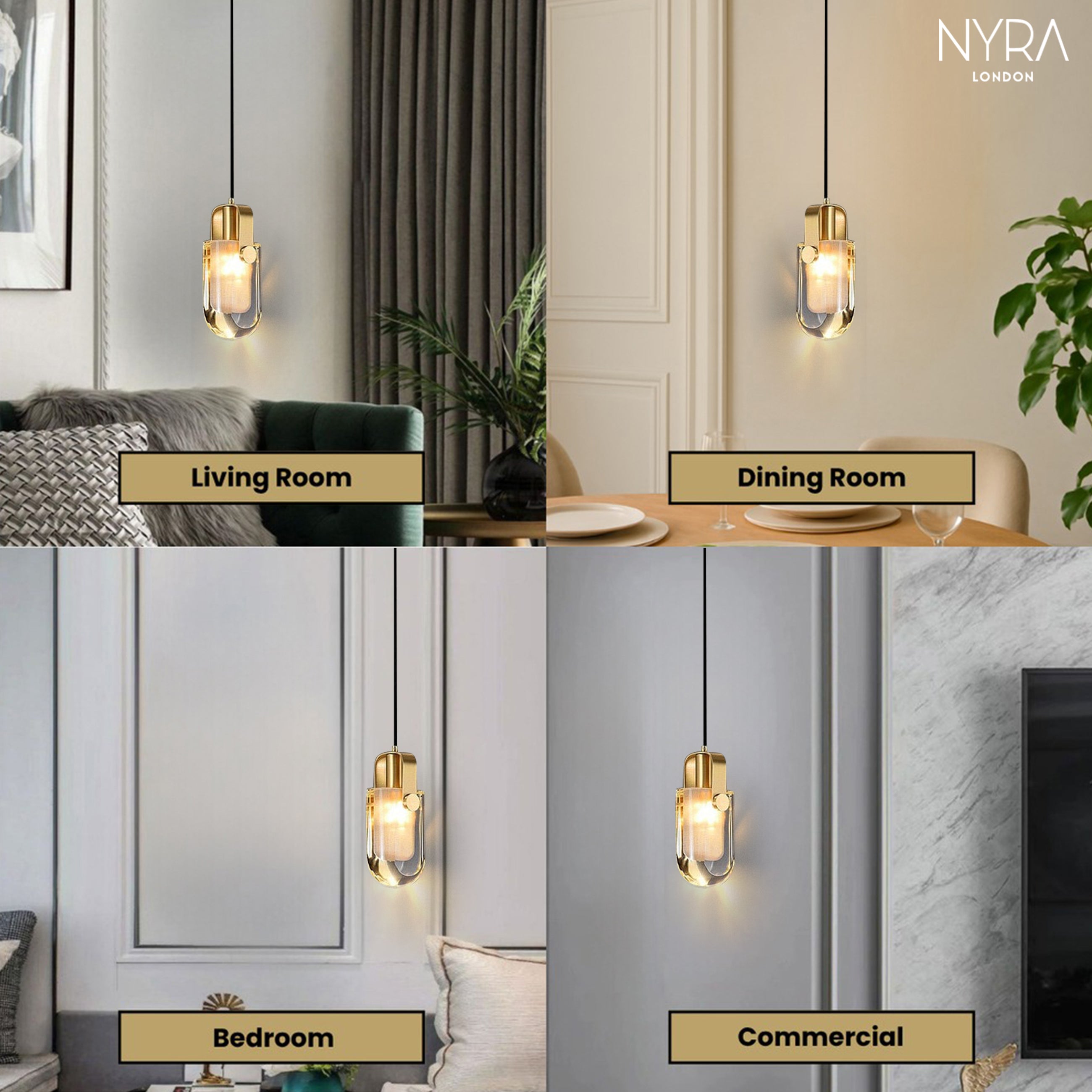 Leah Crystal Pendant