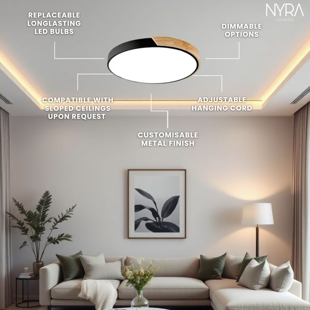 Johan Wooden Chandelier