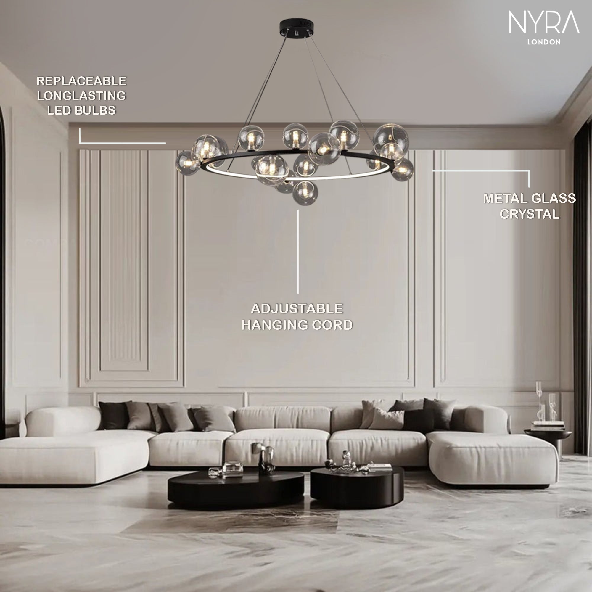 Dexter Bubble Chandelier
