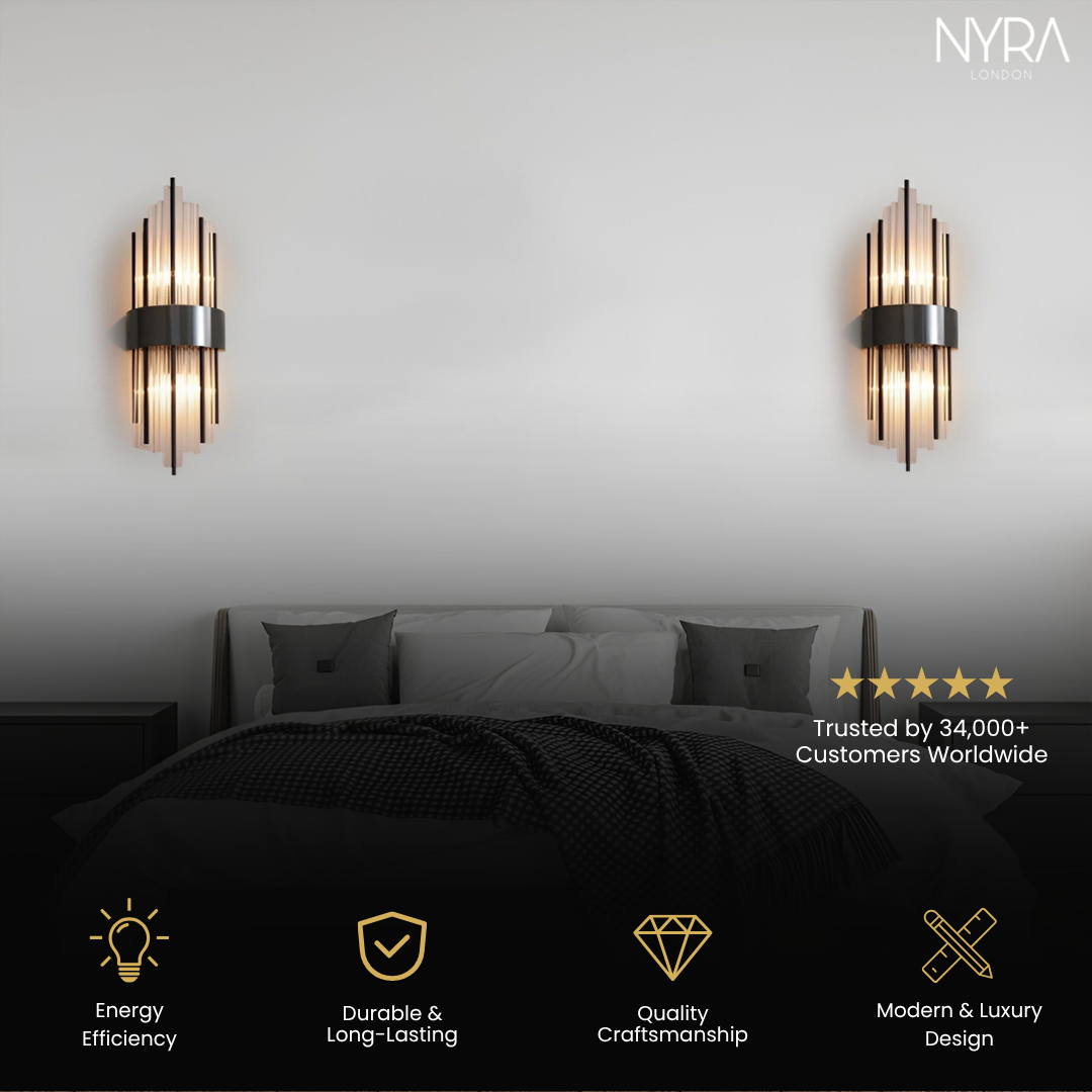 Melanie Crystal Wall Lamp