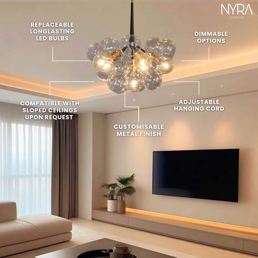 Ariya Glass Chandelier