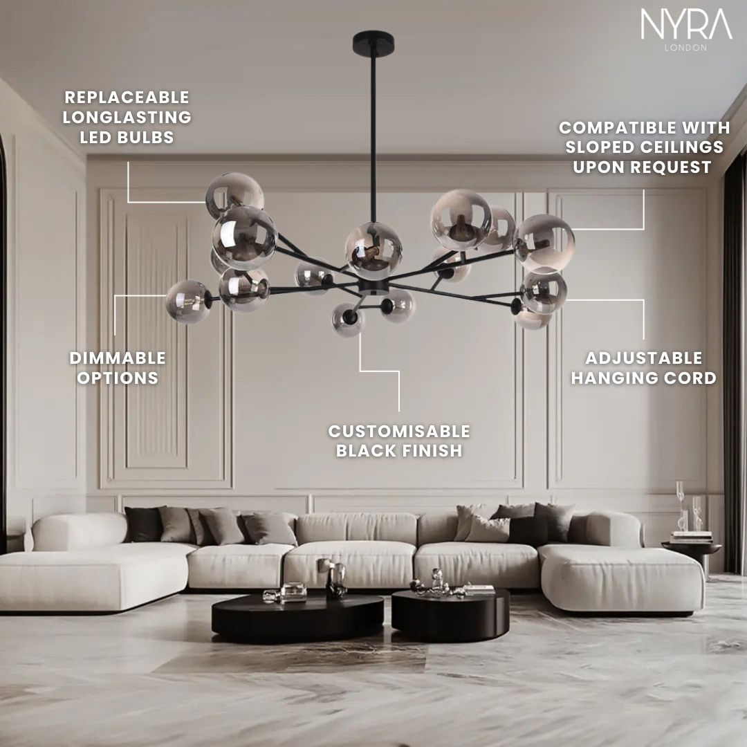 Flint Sputnik Chandelier