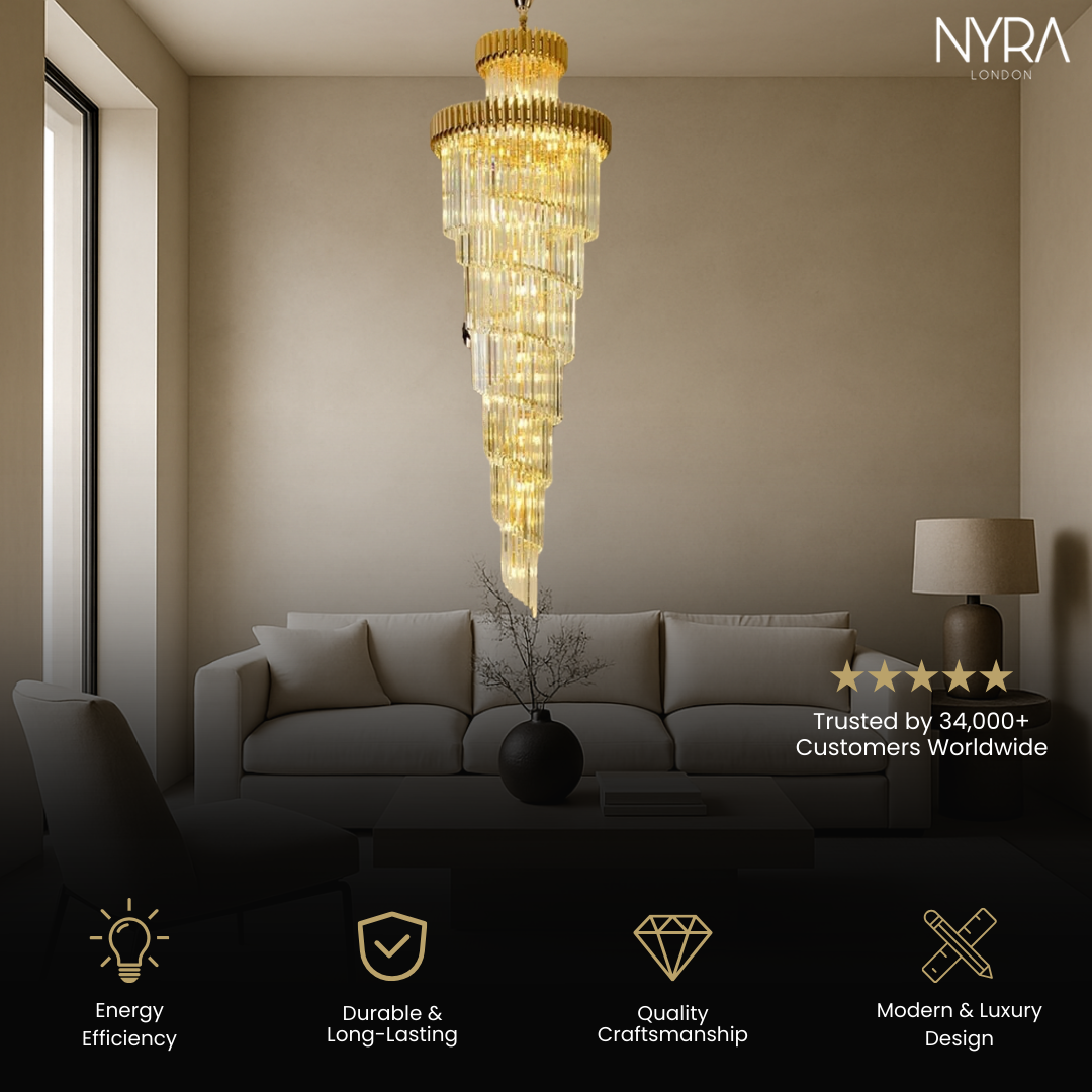 Safa Spiral Chandelier