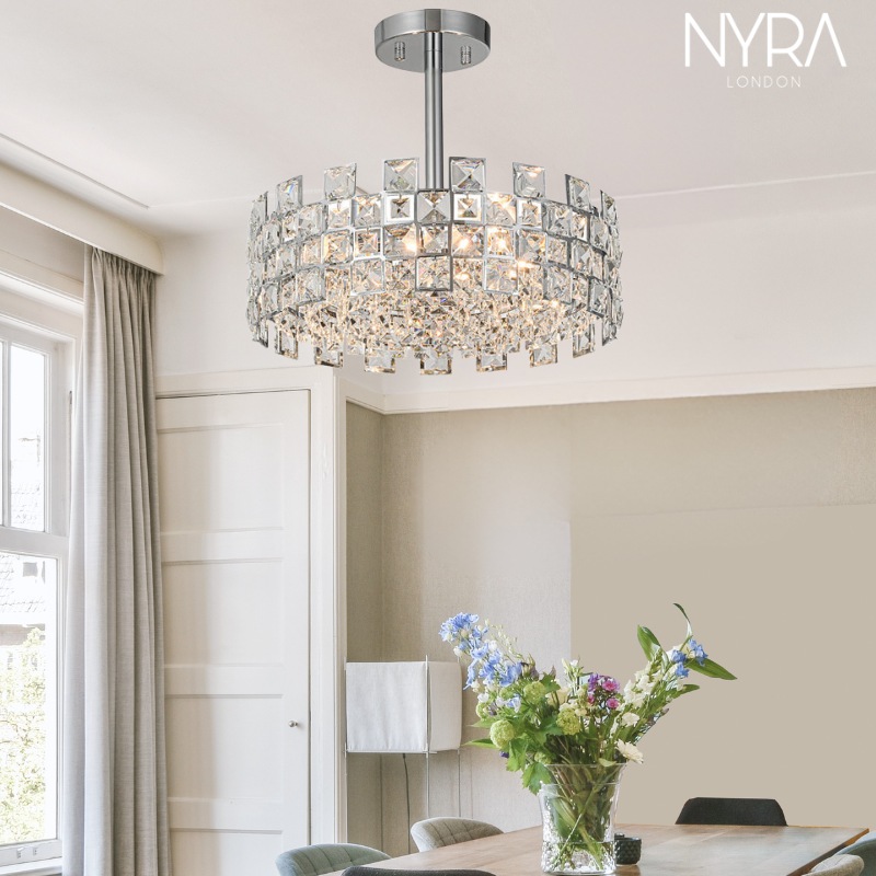 Radiant Crystal Chandelier