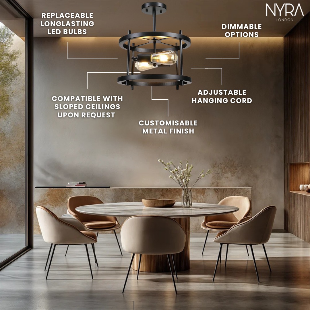 Retro Industrial Wind Lamp