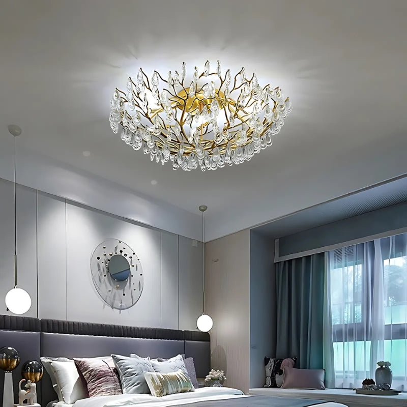 Selina Crystal Ceiling Lamp