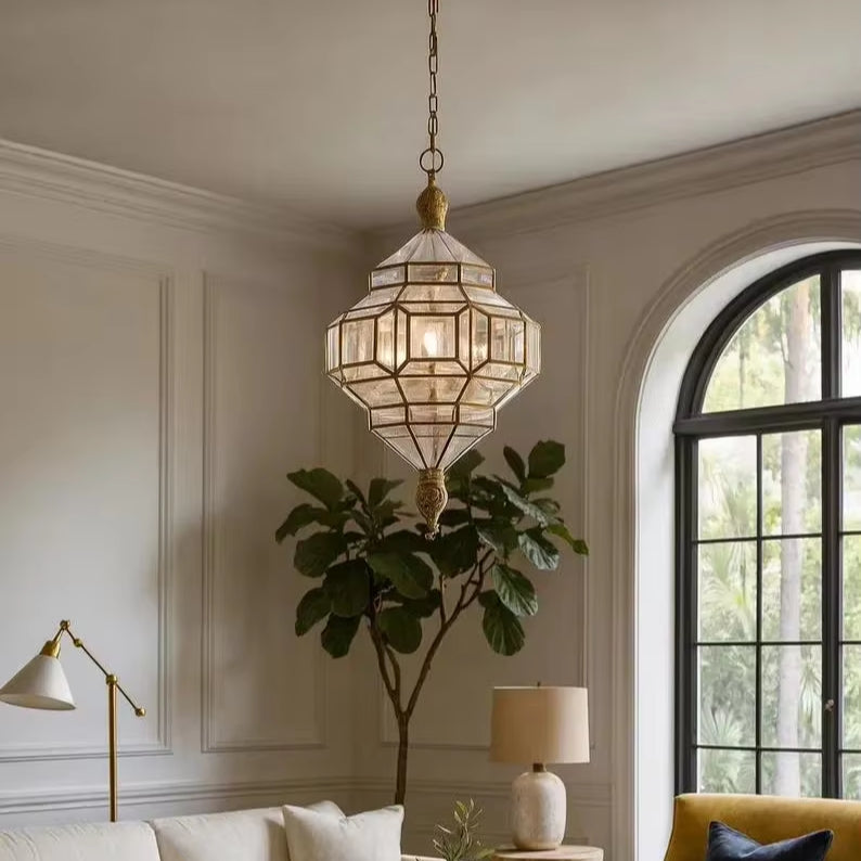 Dimlux Glass Pendant Light