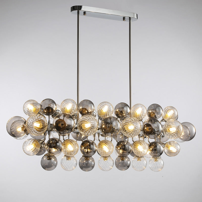Astralis Glass Ball Chandelier