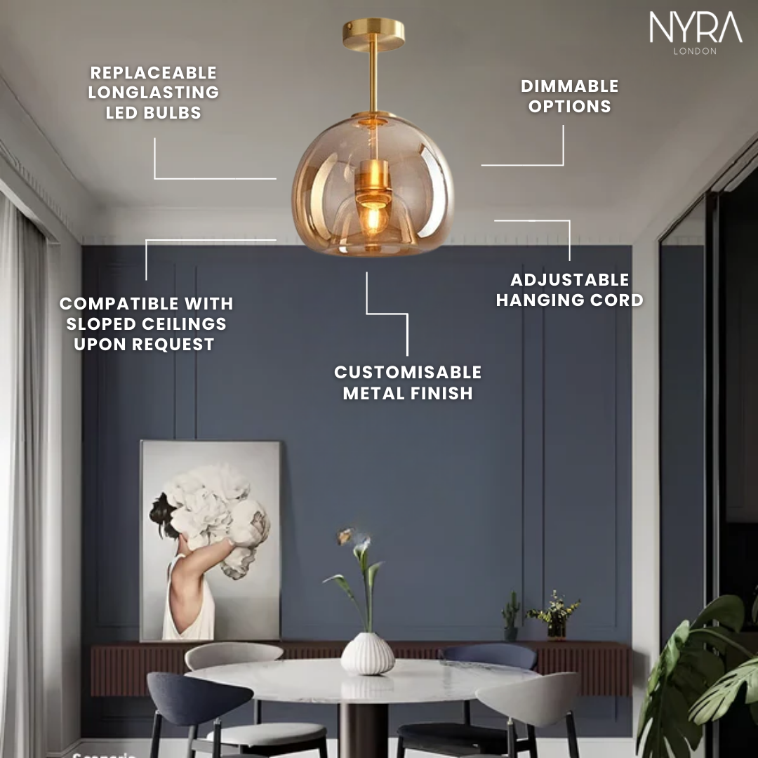 Saturn Globular Wall Lamp