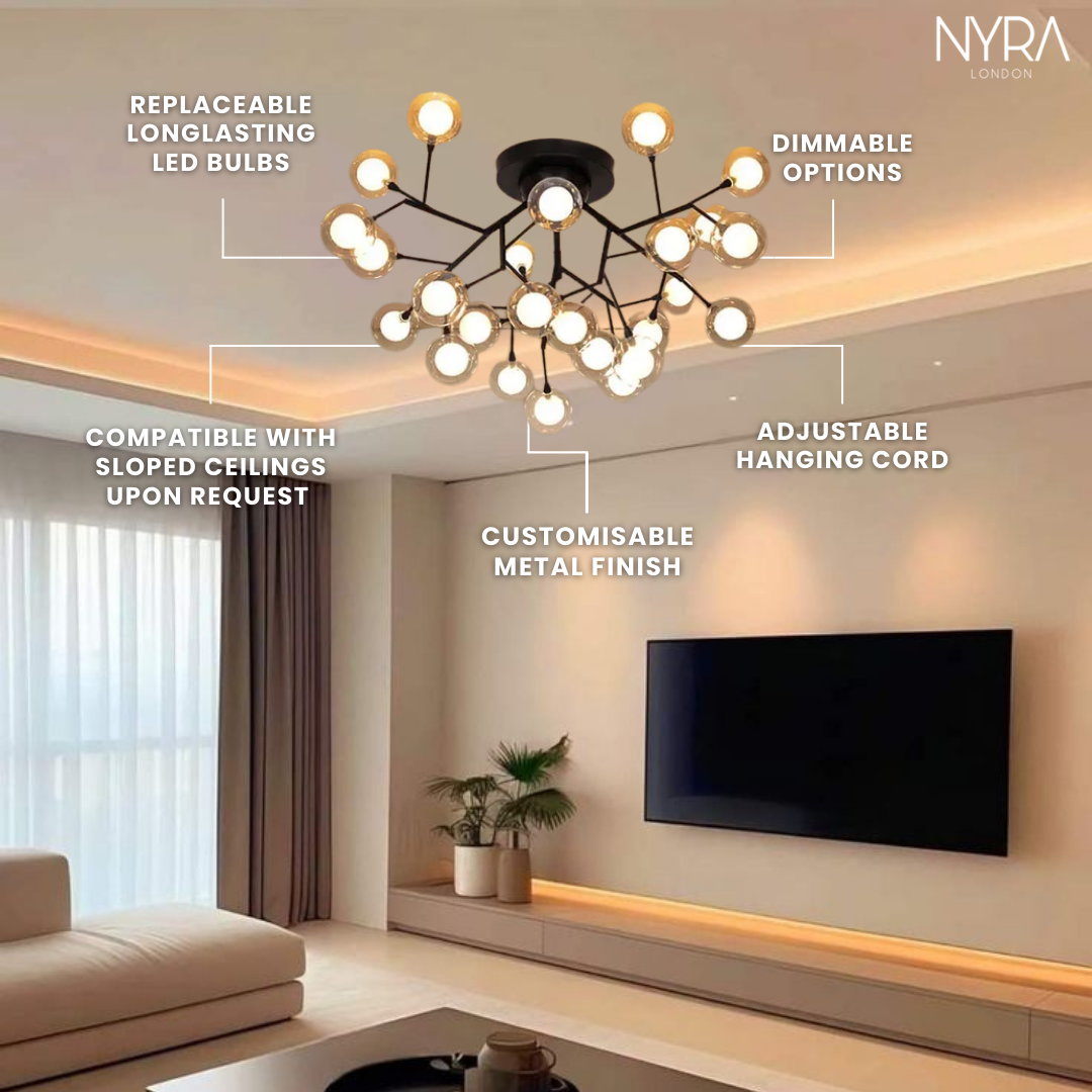 Celestial Orb Chandelier