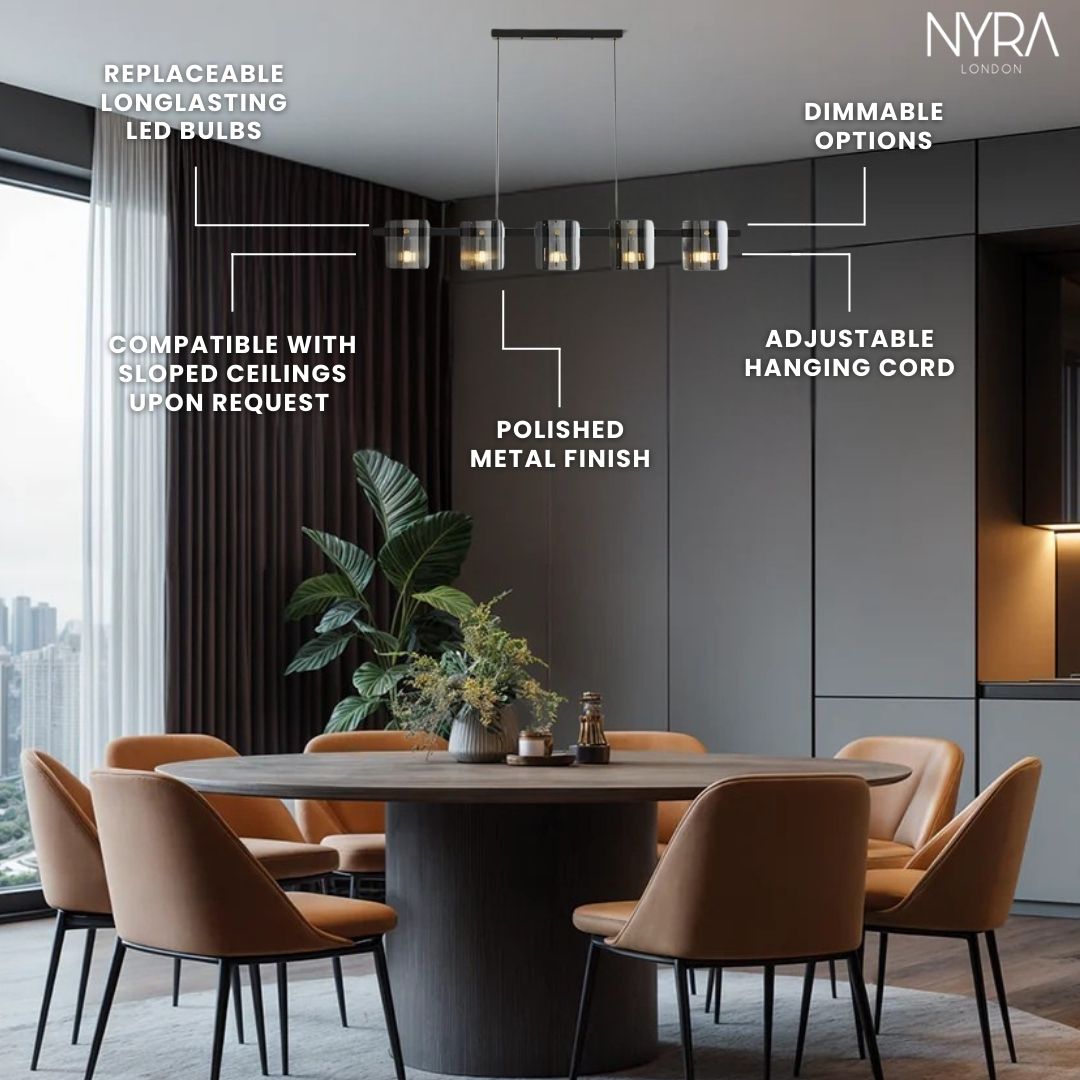 Houdini Long Chandelier
