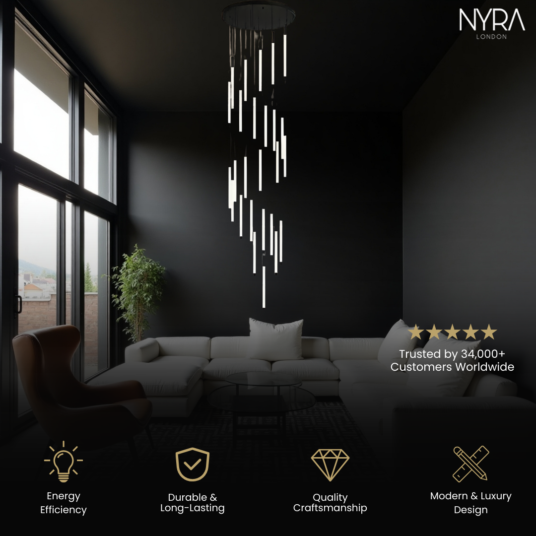 Milano Staircase Art Chandelier