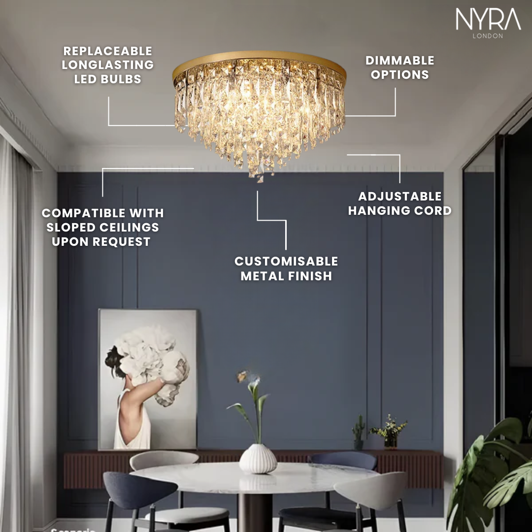 Mayfair Crystal Lamp