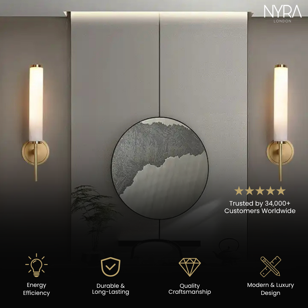 Alistair Marble Wall Lights