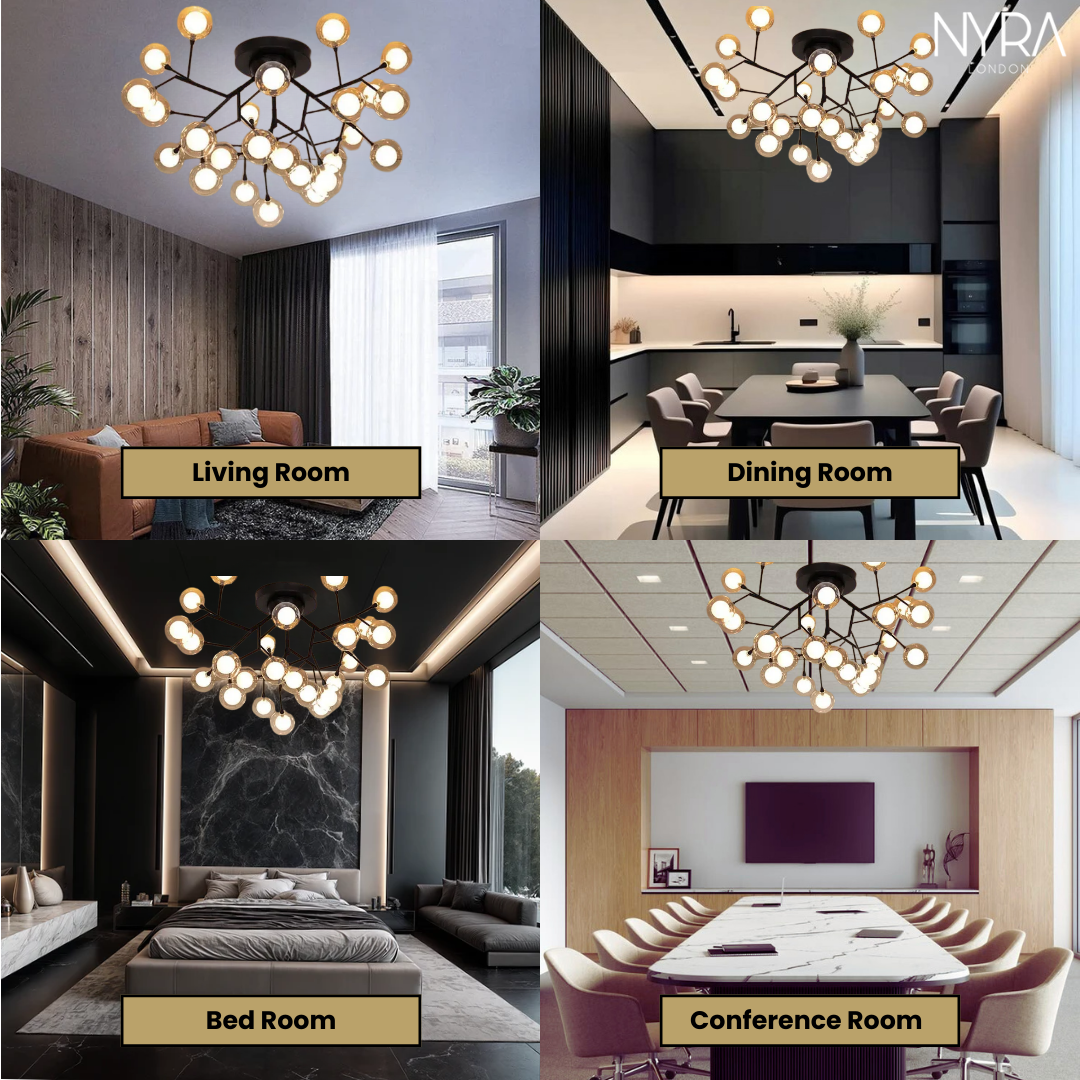 Celestial Orb Chandelier