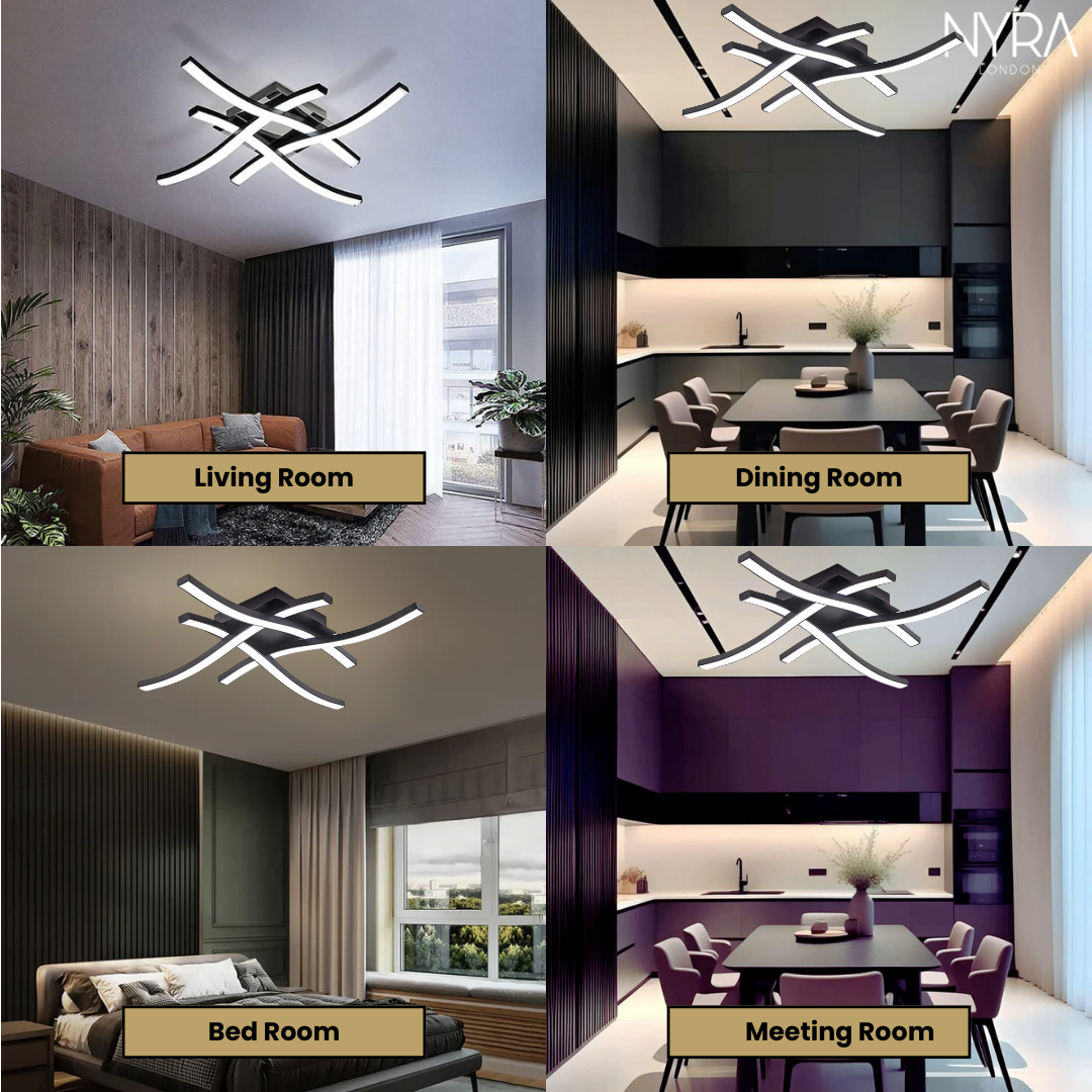 Fork Ceiling Lamp