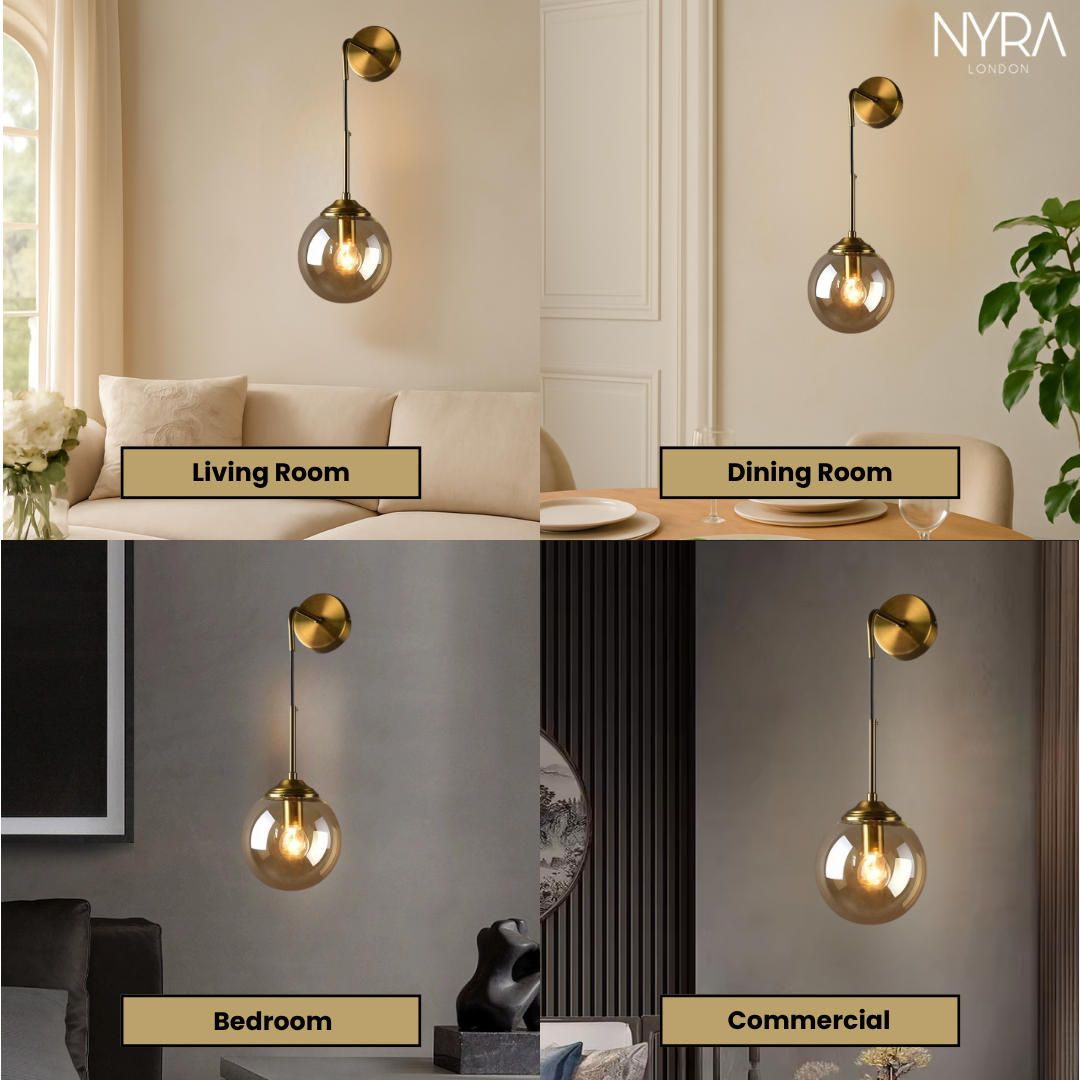 Eclipse Glass Wall Lamp