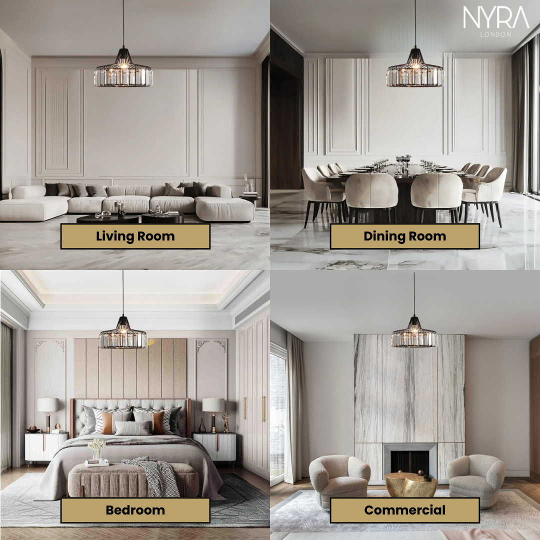 Serenity Crystal Pendant Lamp