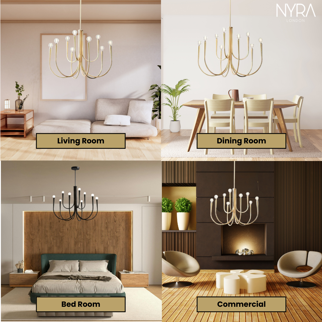 Regal Radiance Branch Chandelier