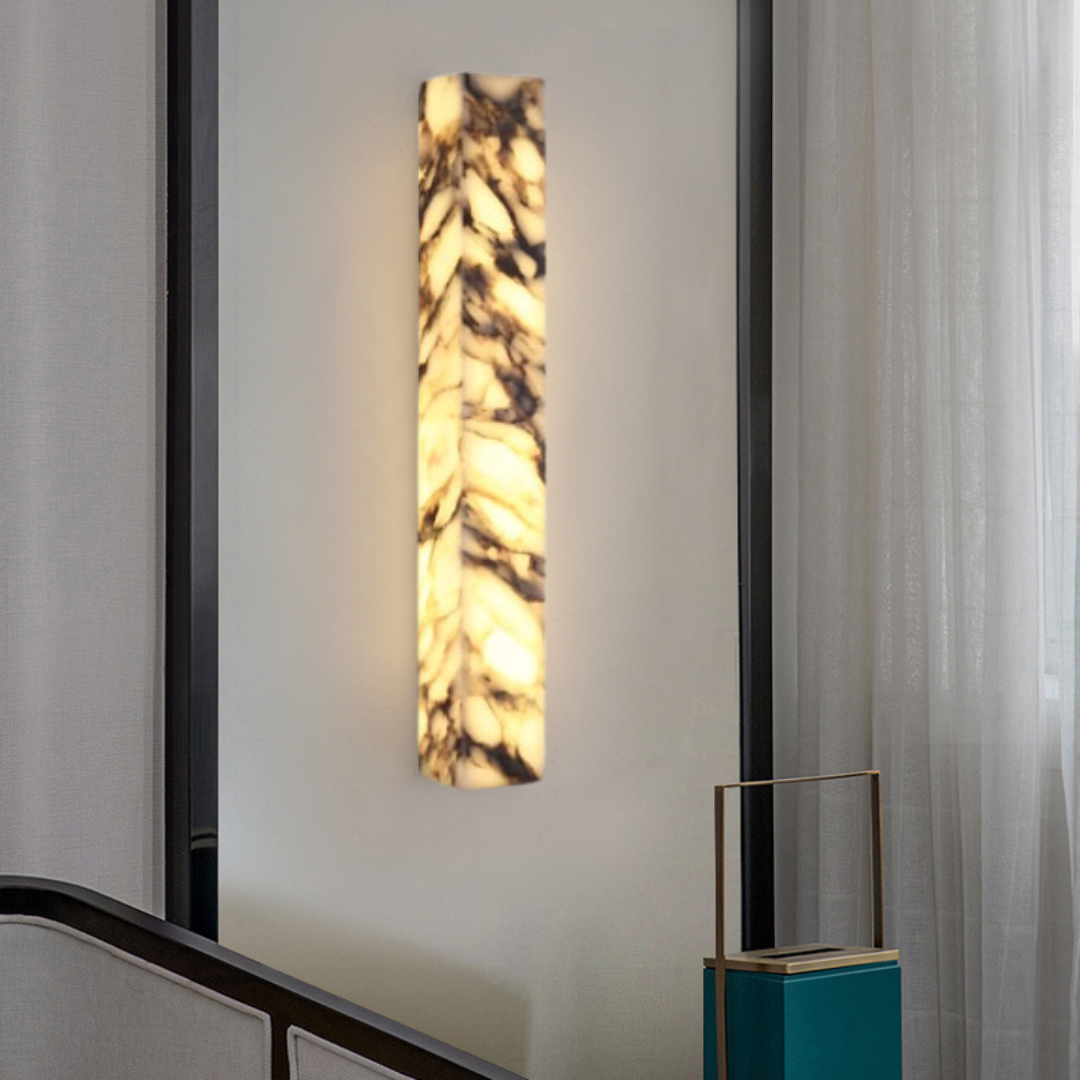 Mira Marble Minimalist Wall Light