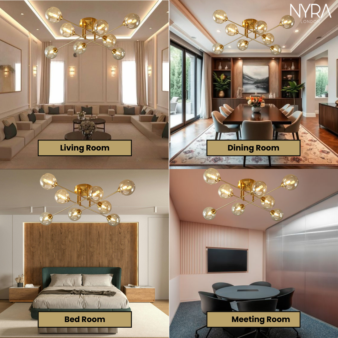 Piccadilly Glass Ball Chandelier