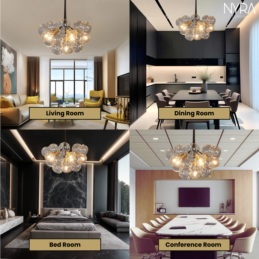 Ariya Glass Chandelier