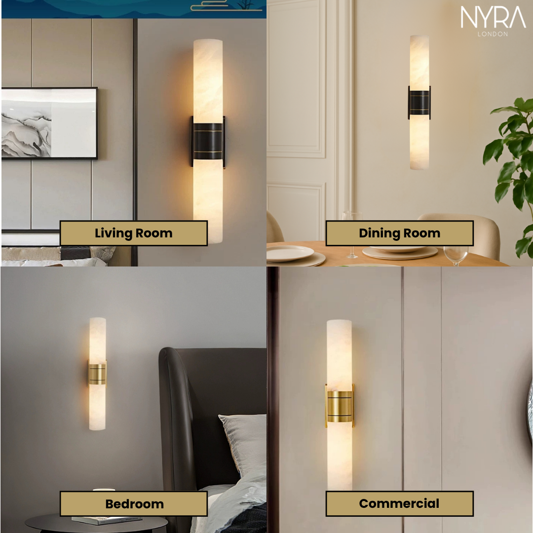Aria Marble Wall Lamp