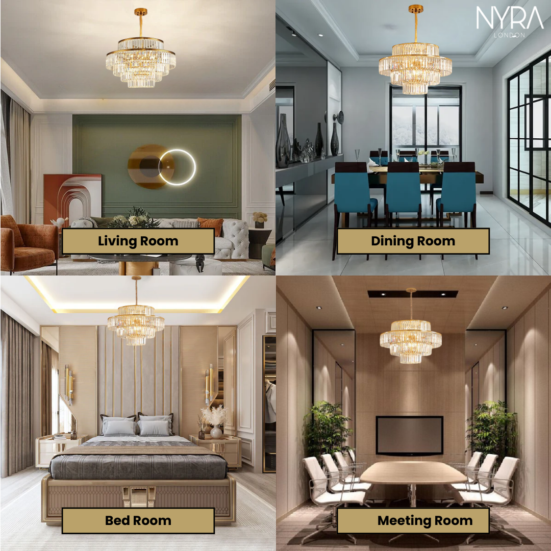 Mina Crystal Chandelier