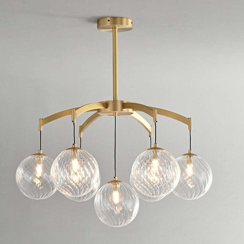 Shineza Modern Bubble Glass Ball Chandeliers