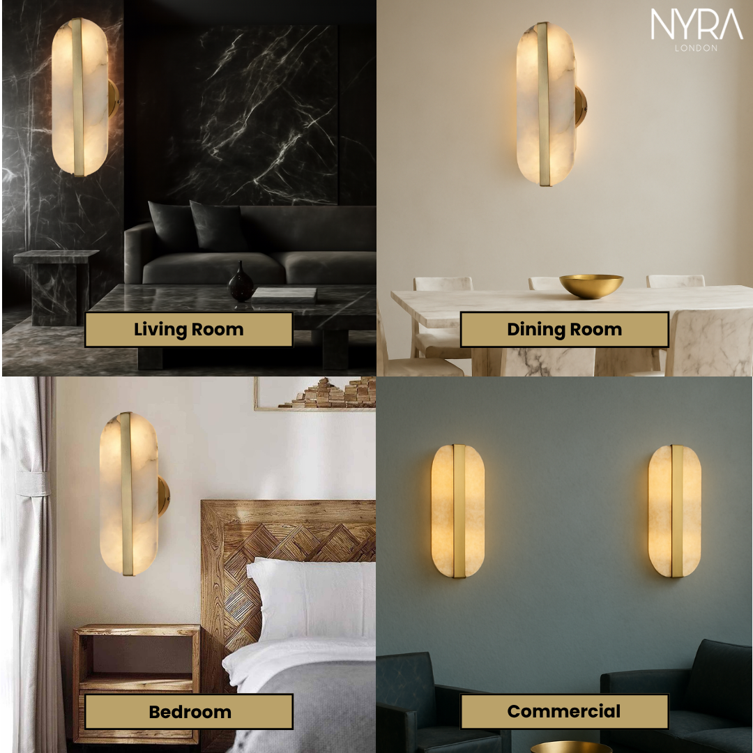 Seren Alabaster Wall Lamp