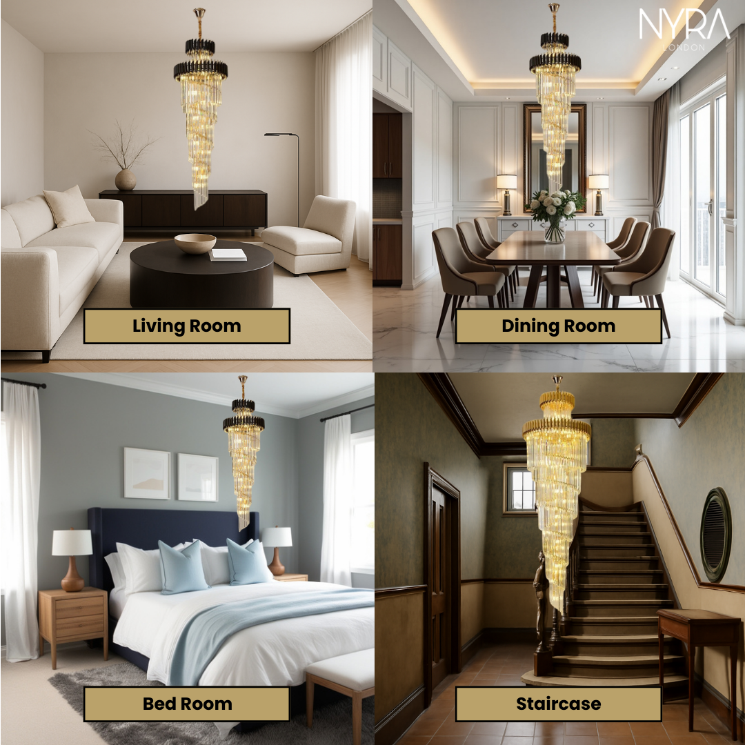 Safa Spiral Chandelier