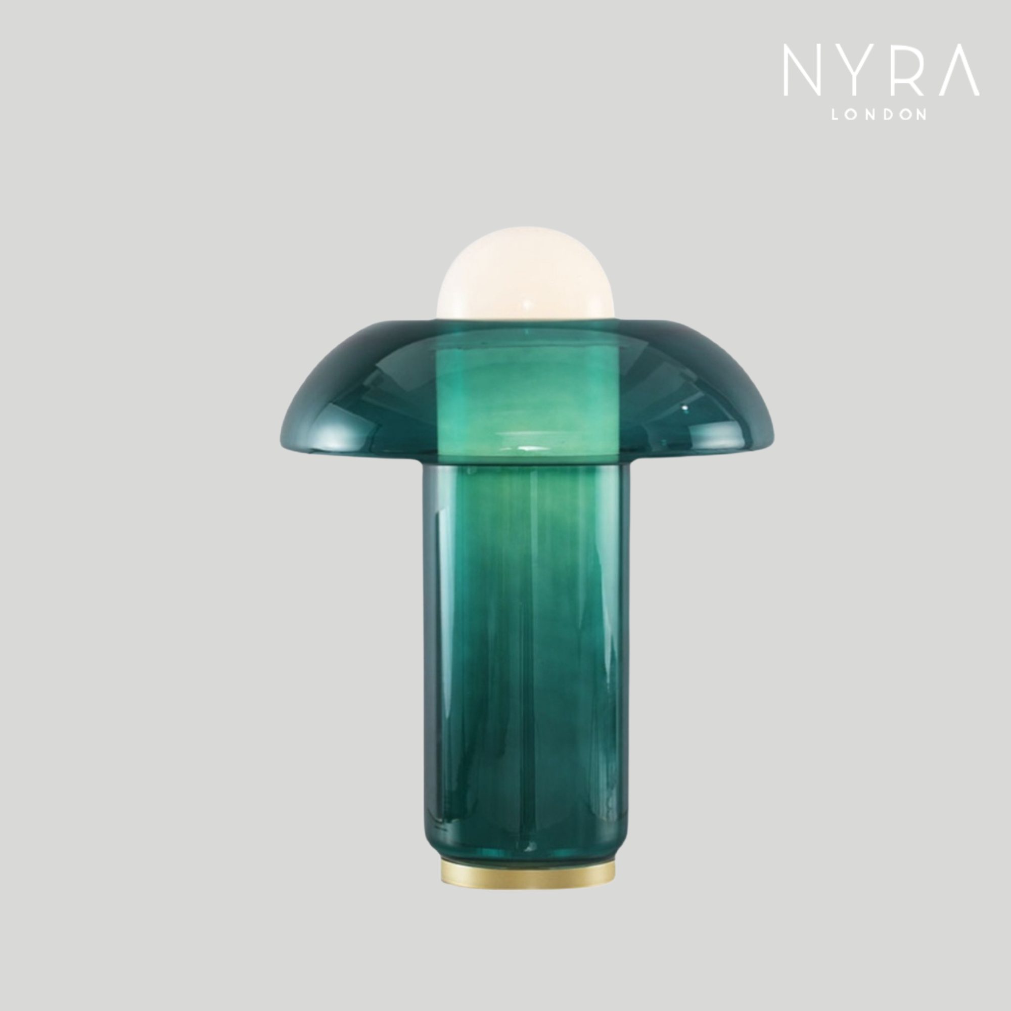 Moon Dome - Glass Table Lamp