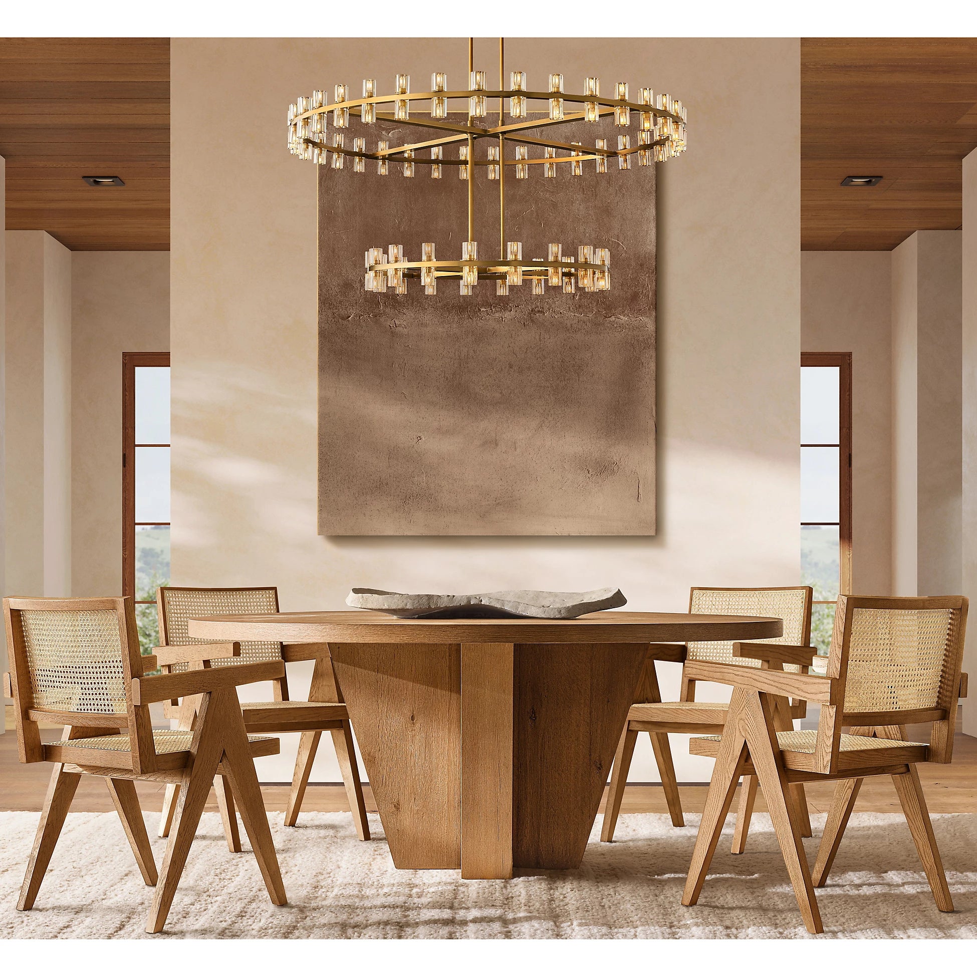 Bravion - Crystal Ring Chandelier