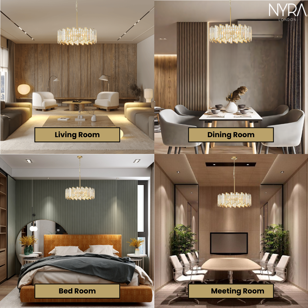 Lumora Modern Crystal Chandelier